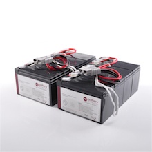 Batteria per APC Smart UPS 2200/3000/5000 sostituisce APC RBC12