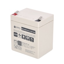 12V 5Ah Batteria Piombo-Acido, battery-direct SBY-AGM-12-5, 90x70x101 (LxLAxA), Terminale T2 Faston 250 (6,3mm)