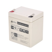 12V 5.5Ah Batteria Piombo-Acido, battery-direct SBYH-AGM-12-5.5, 90x70x101 (LxLAxA), Terminale T2 Faston 250 (6,3mm)