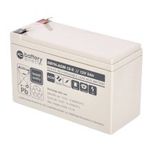 12V 9Ah Batteria Piombo-Acido, battery-direct SBYH-AGM-12-9, 151x65x94 (LxLAxA), Terminale T2 Faston 250 (6,3mm)