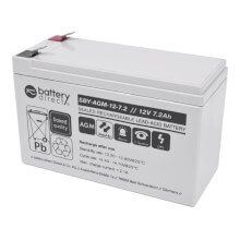 Batteria per Kraun Compact 720VA 360W - 4 schuko (bianco)