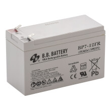 Batteria per Phoenix Contact, sostituisce UPS-BAT-KIT/PB/2X12V/7AH batteria