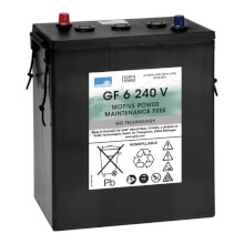 Sonnenschein GF 6 240 V Batteria Gel 6V 240Ah