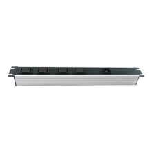 Rack-Montato PDU - Power distribution strip ( rack-mountable ) - AC 208/230 V - 4 prese di prestazione - 1U - 19