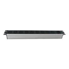 Rack-Montato PDU - Power distribution strip ( rack-mountable ) - AC 208/230 V - 9 prese di prestazione - 1U - 19