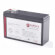 Batteria per APC Back UPS ES 400 sostituisce APCRBC106