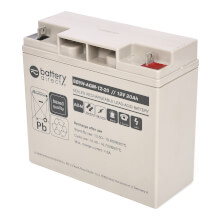 12V 20Ah Batteria Piombo-Acido, battery-direct SBYH-AGM-12-20, 181x77x167 (LxLAxA), Terminale B1 (vite M5)