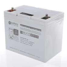 12V 80Ah Batteria Piombo-Acido, battery-direct, 261x173x200 (LxLAxA), Terminale I2 (Inserisci femmina M6)