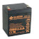 12V 7Ah Batteria, Batteria Piombo-Acido (AGM), B.B. Battery SHR7-12, 90x70x102 (lxbxh), Terminale T2 Faston 250 (6,3 mm)